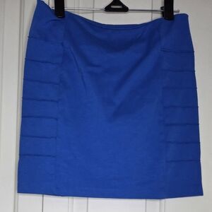 Chic Blue Mini Skirt